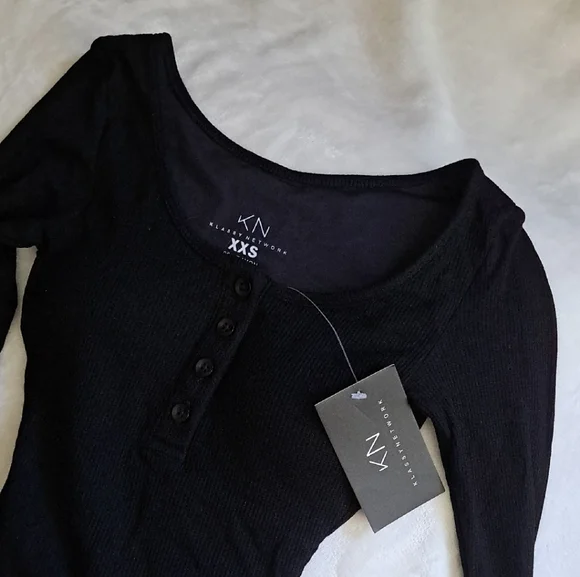 XXS Klassy Network Black Long Sleeve Bramisuit - Picture 6 of 6